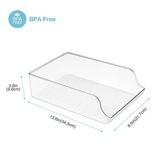 (2 Pack) Can Drink Dispenser Organizer for Refrigerator | Puricon