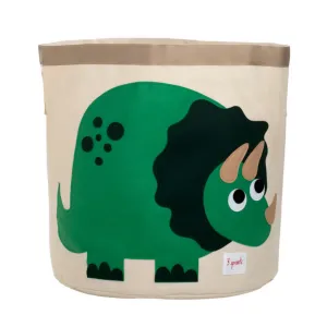 3 Sprouts Green Dinosaur Storage Bin