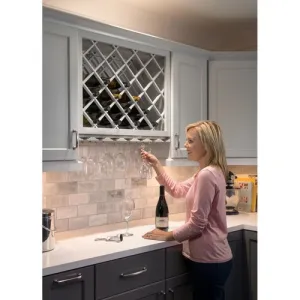 36" x 36" Wine Lattice Rack