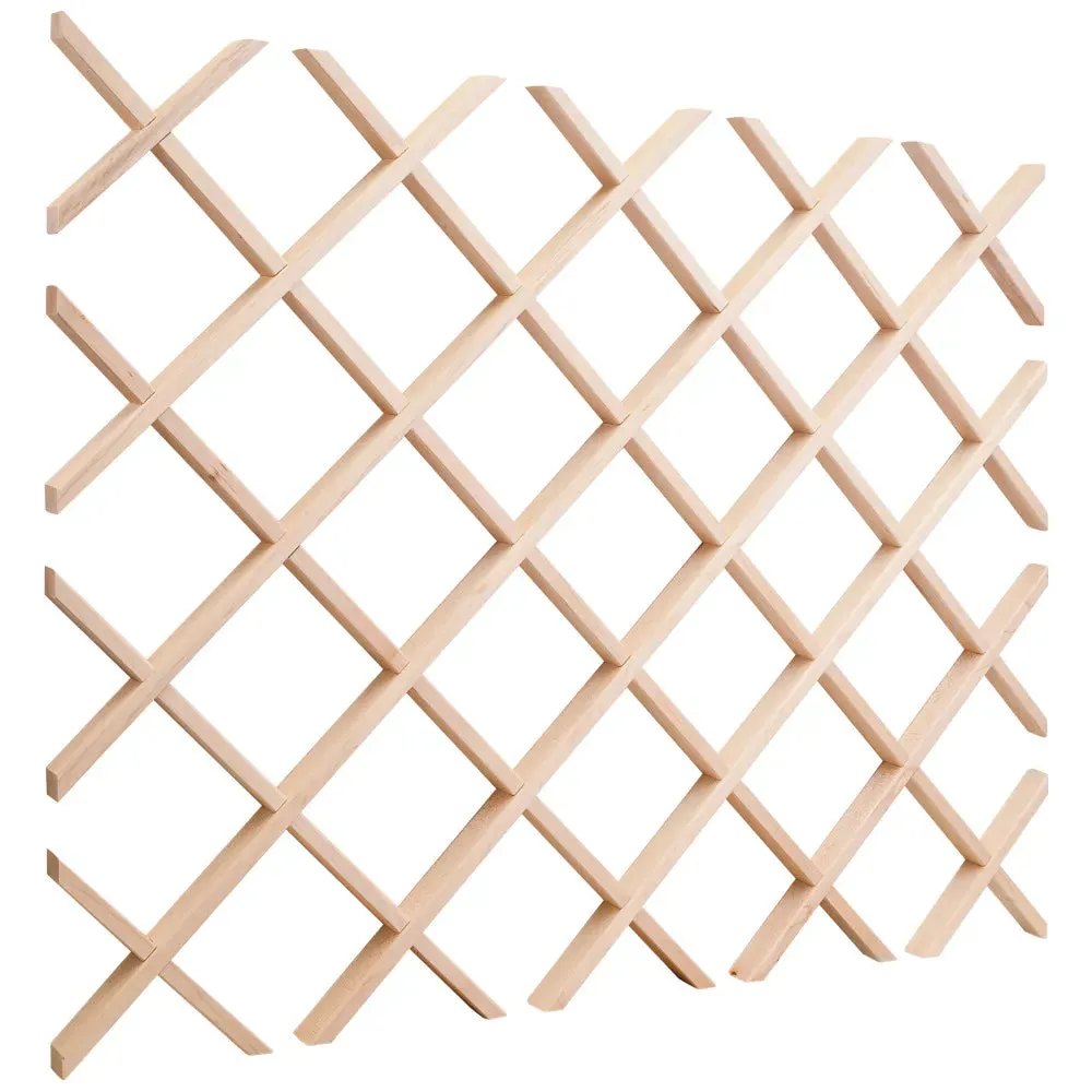 36" x 36" Wine Lattice Rack