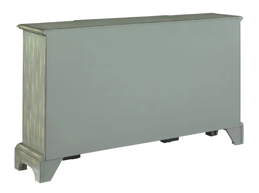 4-door Accent Cabinet Grey