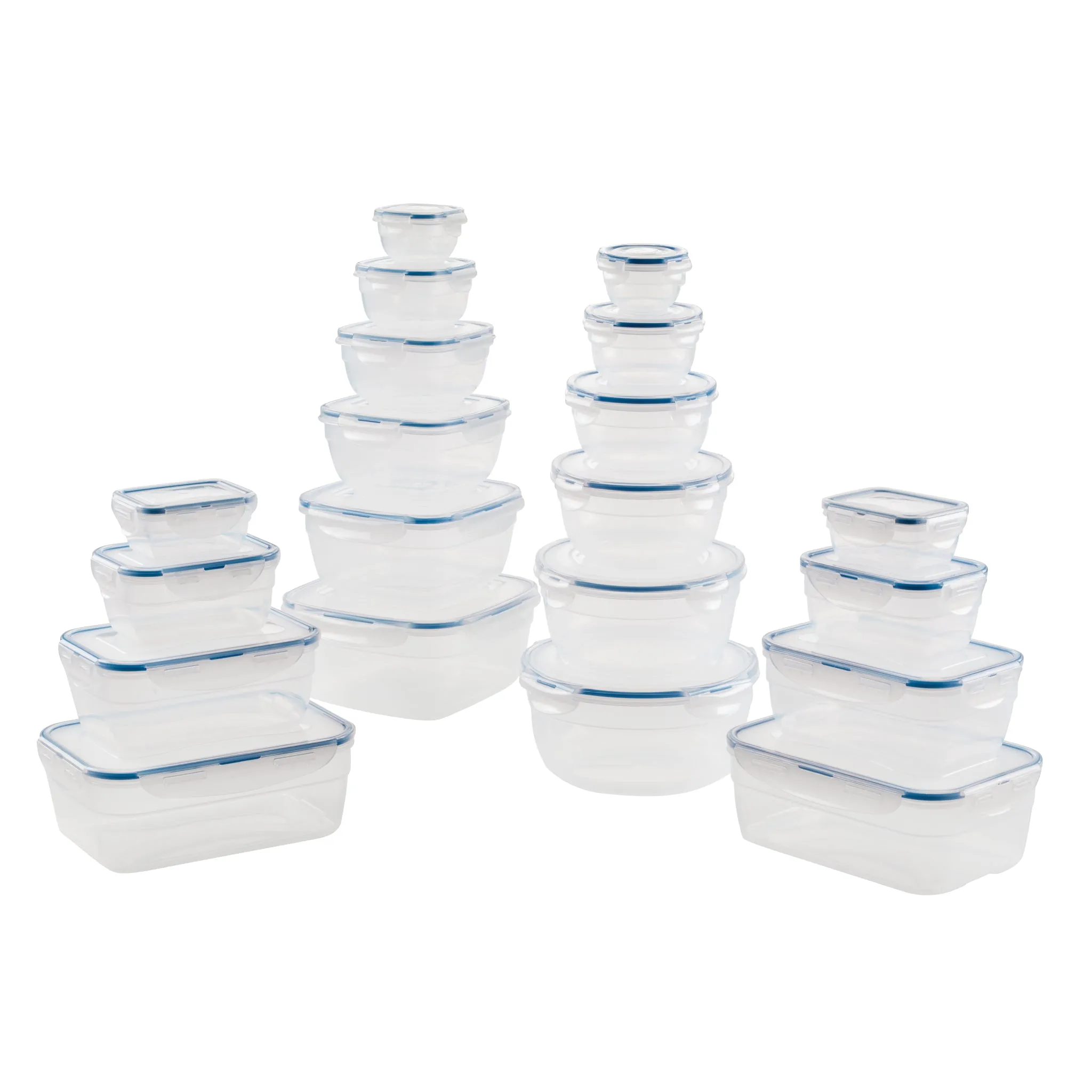 40-Piece Nestables Container Set