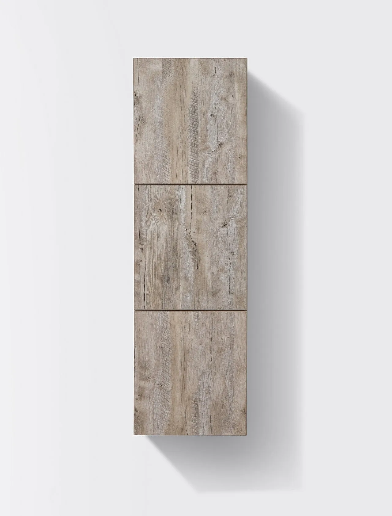 59" High Bathroom Linen Side Cabinets, Nature Wood