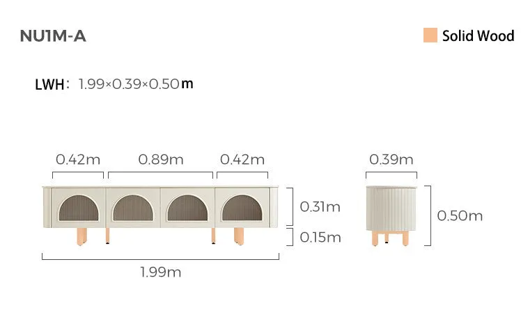 Aqueduct Storage TV Console