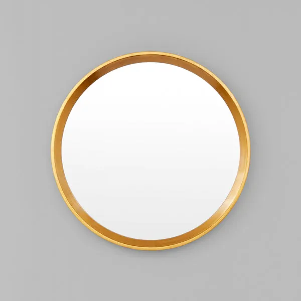 Austen Brass Round Mirror