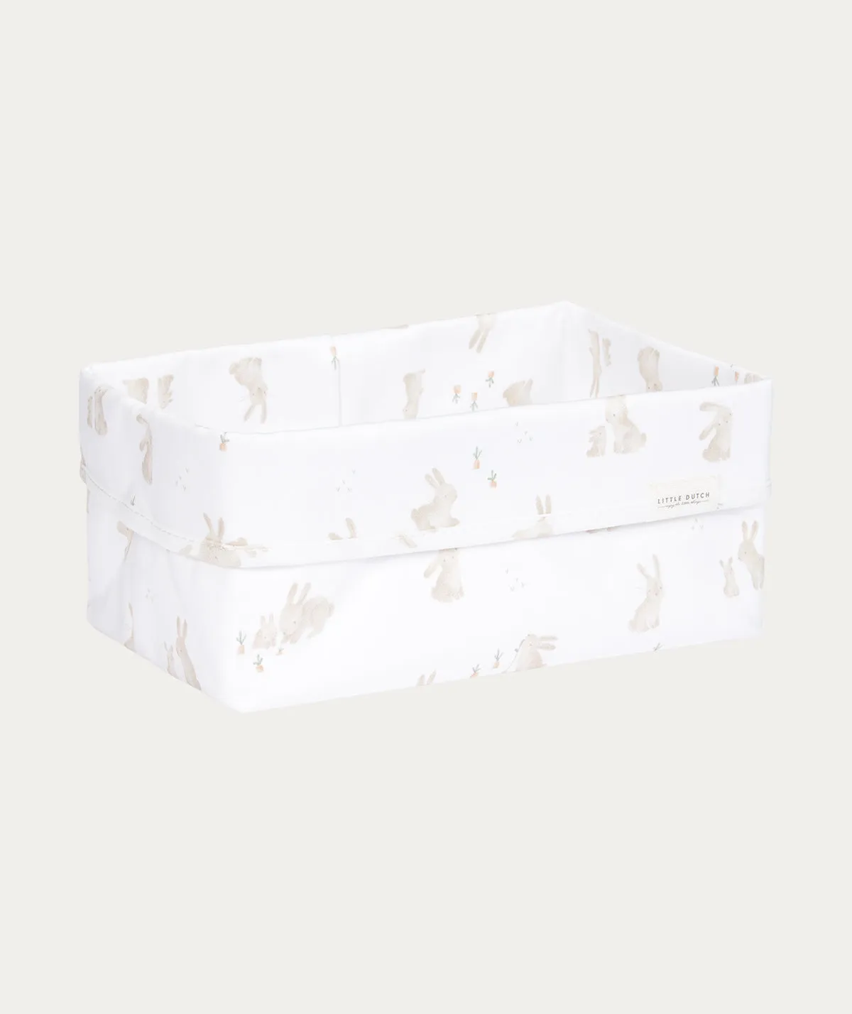 Baby Storage Basket Large - White