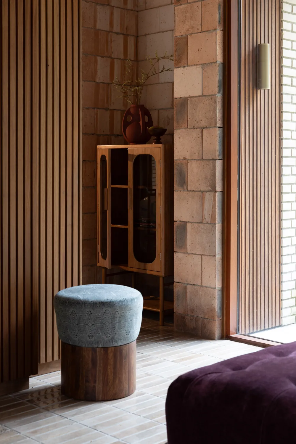Bamboo 2-Door Cabinet | Dutchbone Caroun