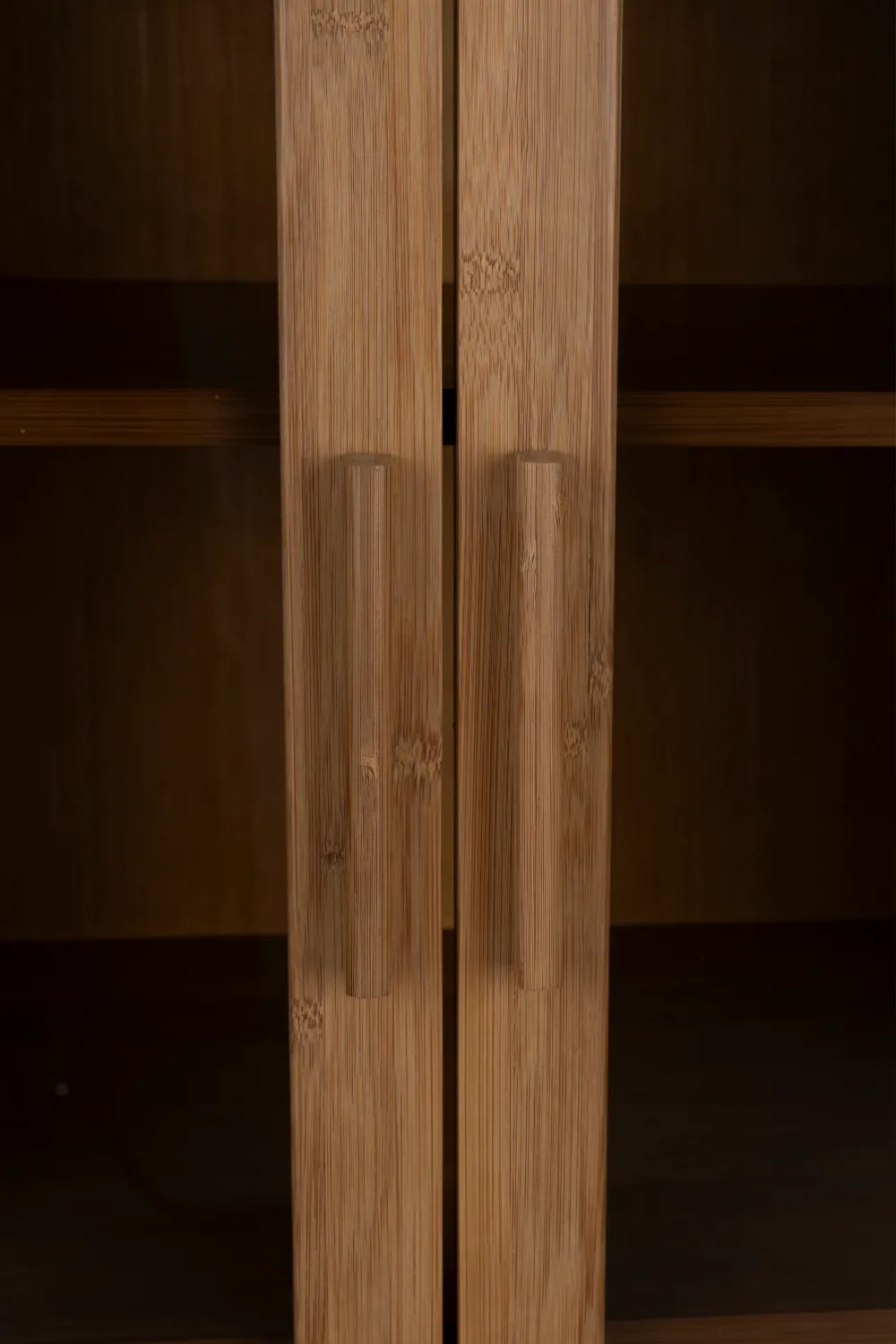 Bamboo 2-Door Cabinet | Dutchbone Caroun