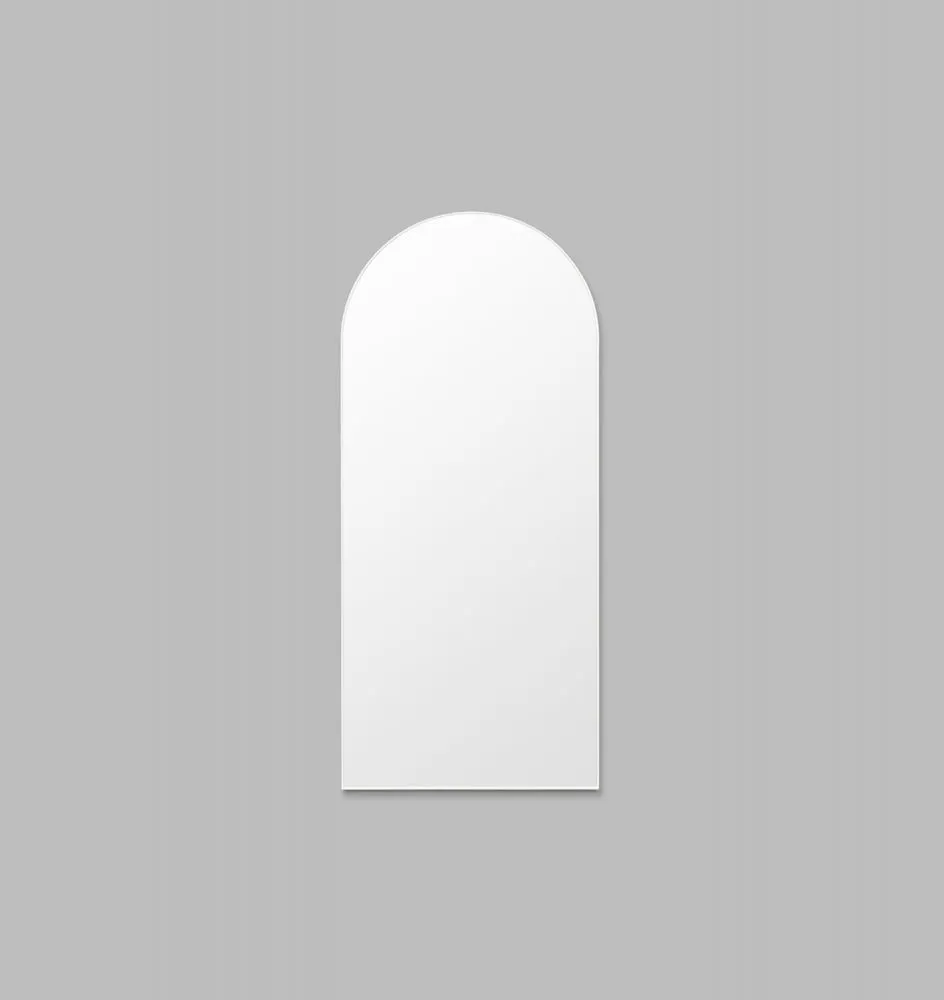 Bjorn Bright White Arch Mirror - PRE ORDER