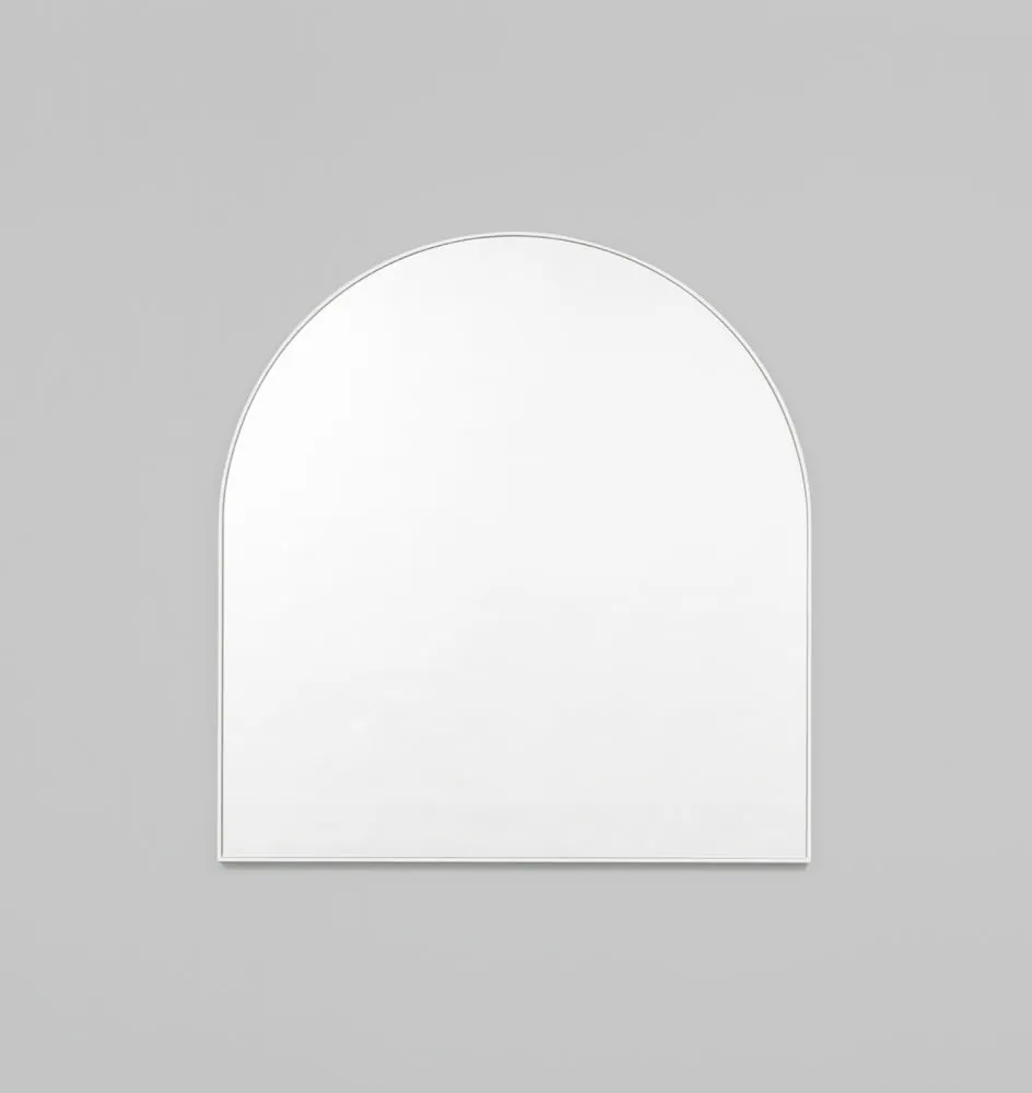Bjorn Bright White Arch Mirror - PRE ORDER