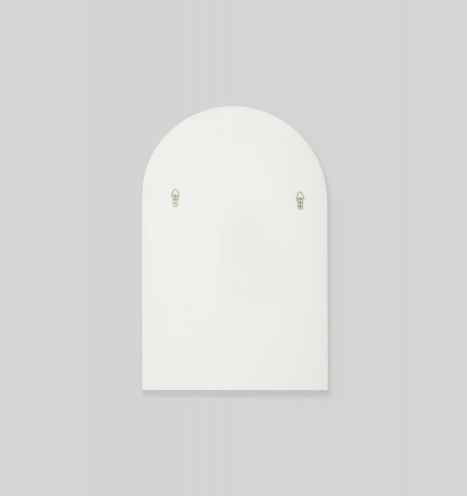Bjorn Bright White Arch Mirror - PRE ORDER