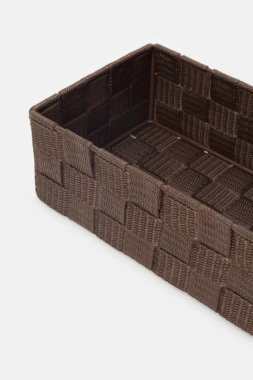 Brown Storage Basket Set (2 Piece)