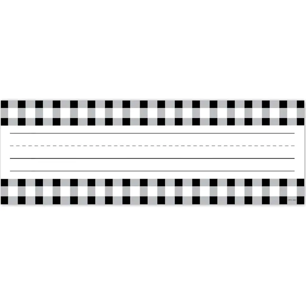 Buffalo Check Name Plates
