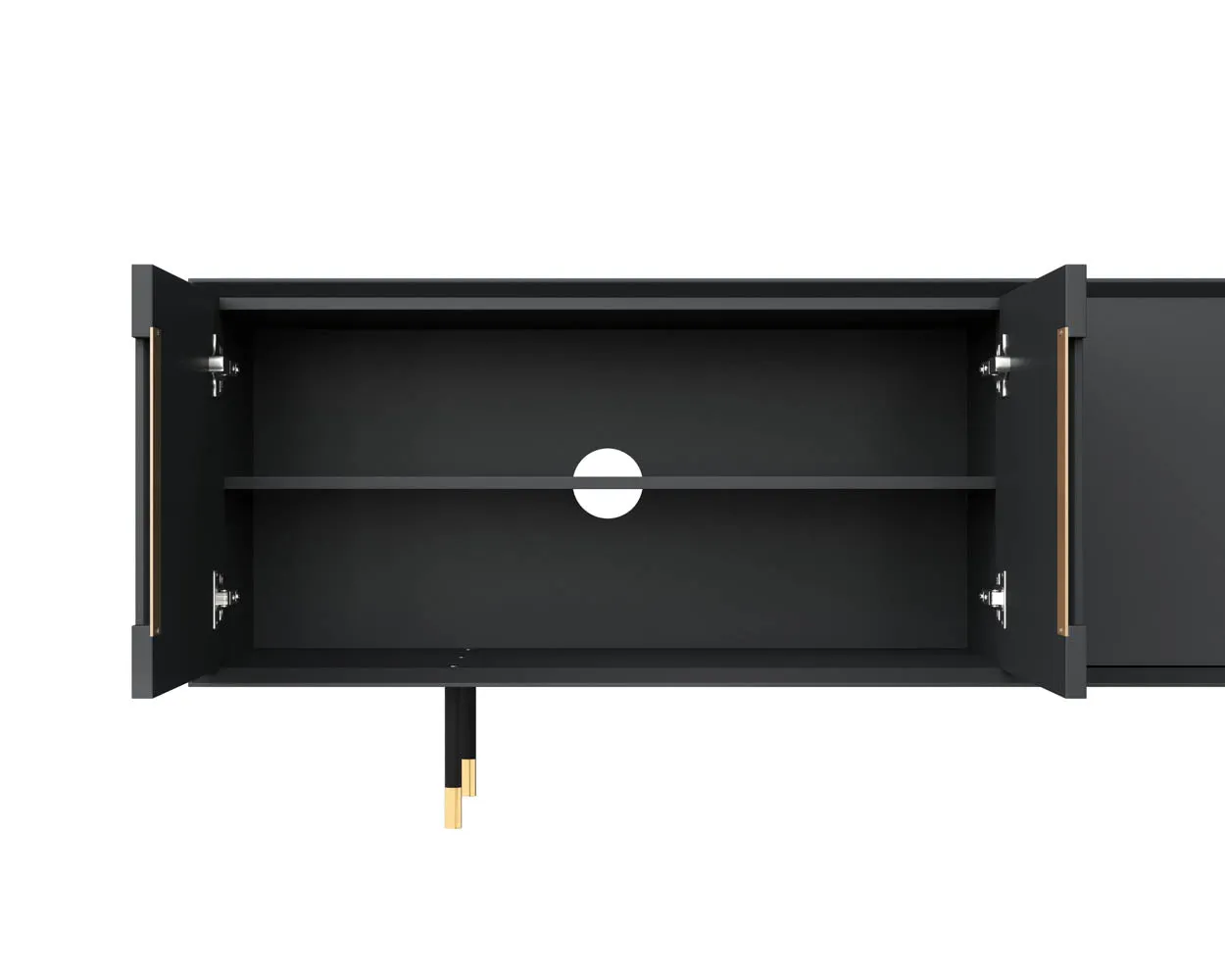 Danbury Media Console And Cabinet