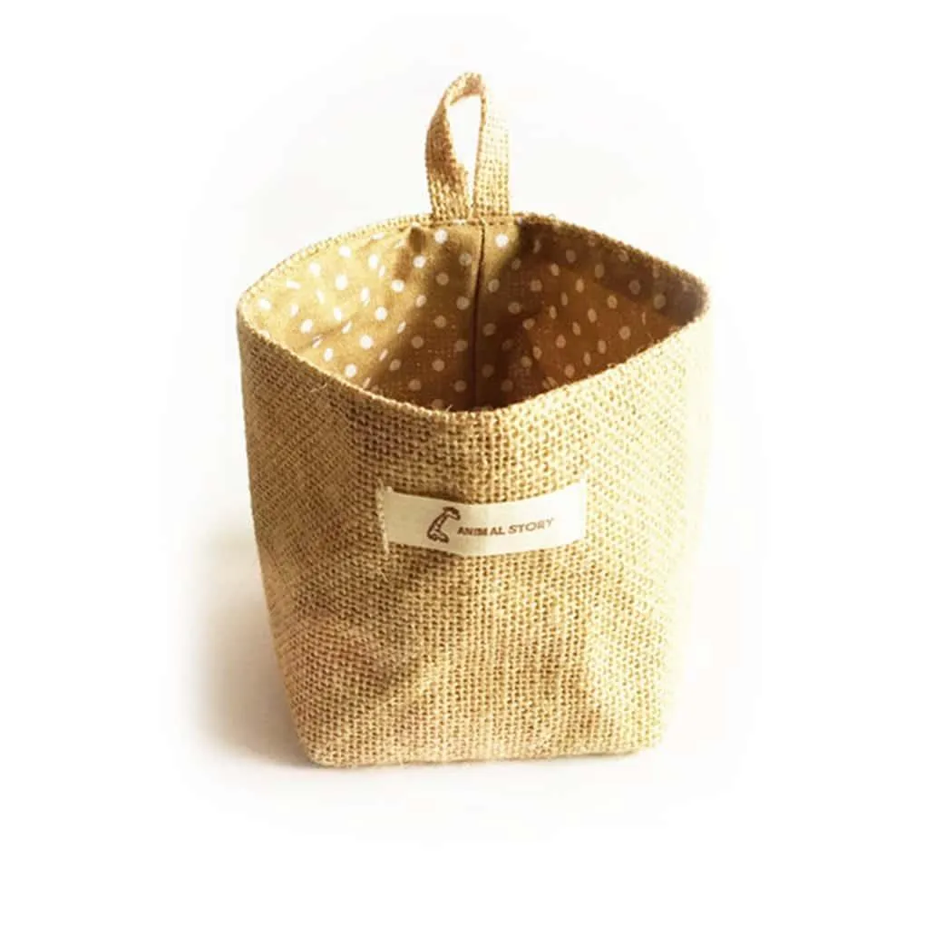 Eco-Friendly Soft Storage Basket