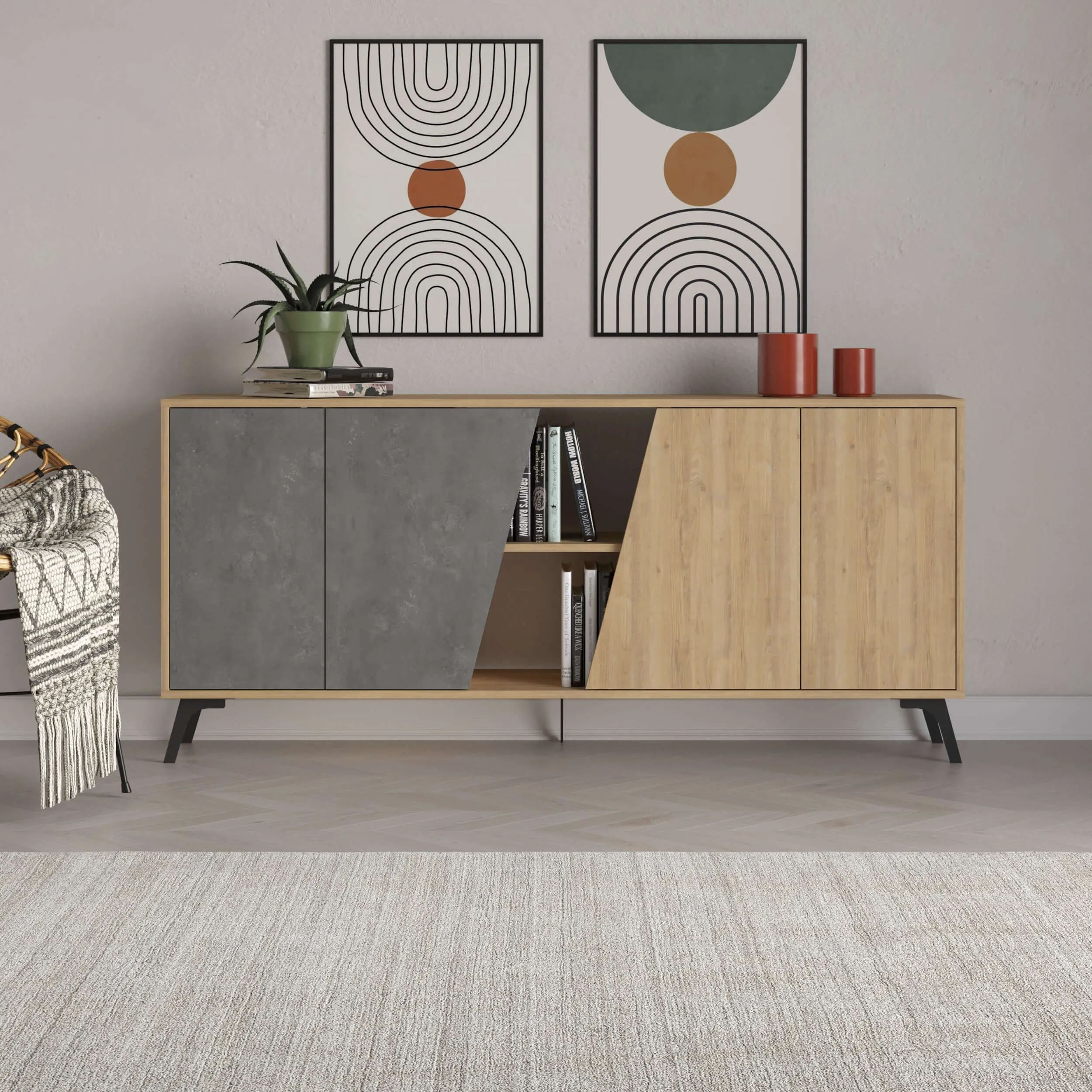 Fiona Console Sideboard Display Unit 180