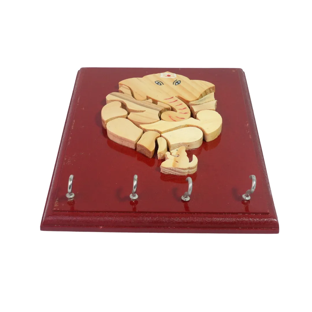 Ganesha Key Holder for Living Room Wall Decor