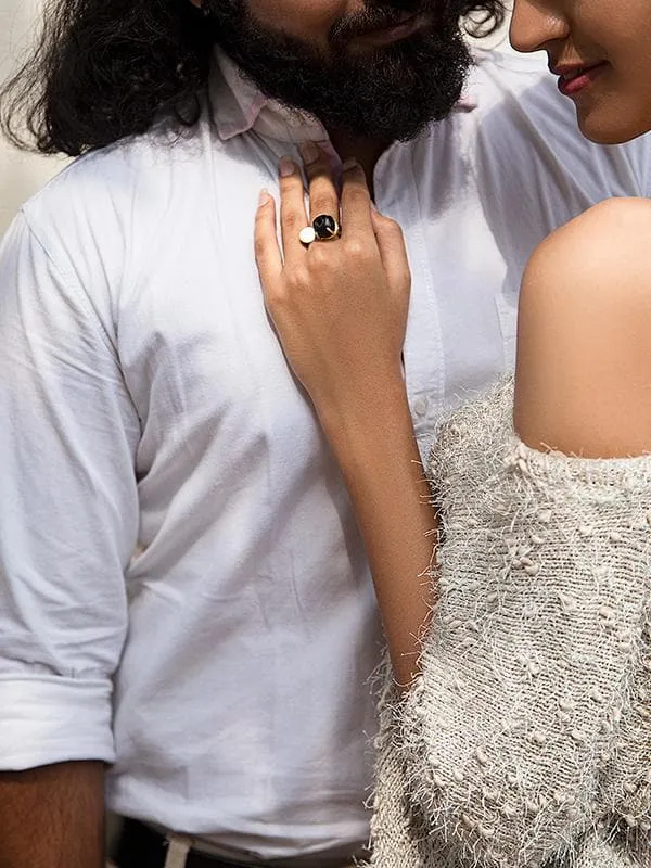 GARI Kalash Ring Black