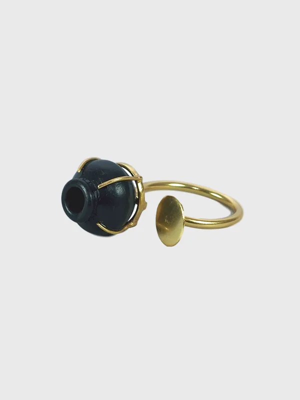 GARI Kalash Ring Black