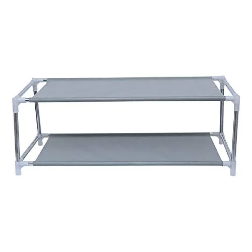 Generic Metal Shoe Rack Creative Double Layers School Dormitory Shoe Shelf Rack for Home'