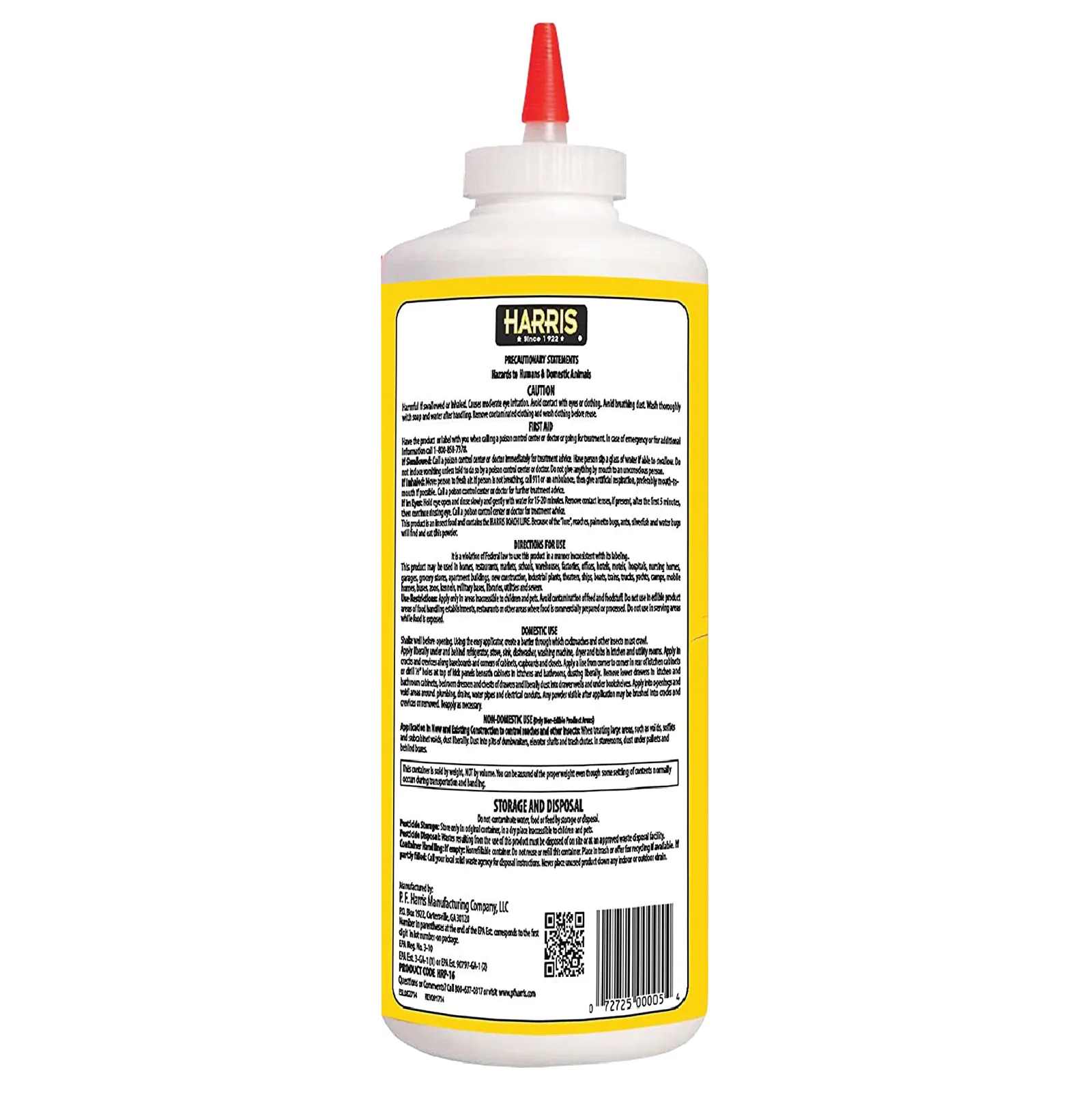 Harris Boric Acid Roach Powder with Lure