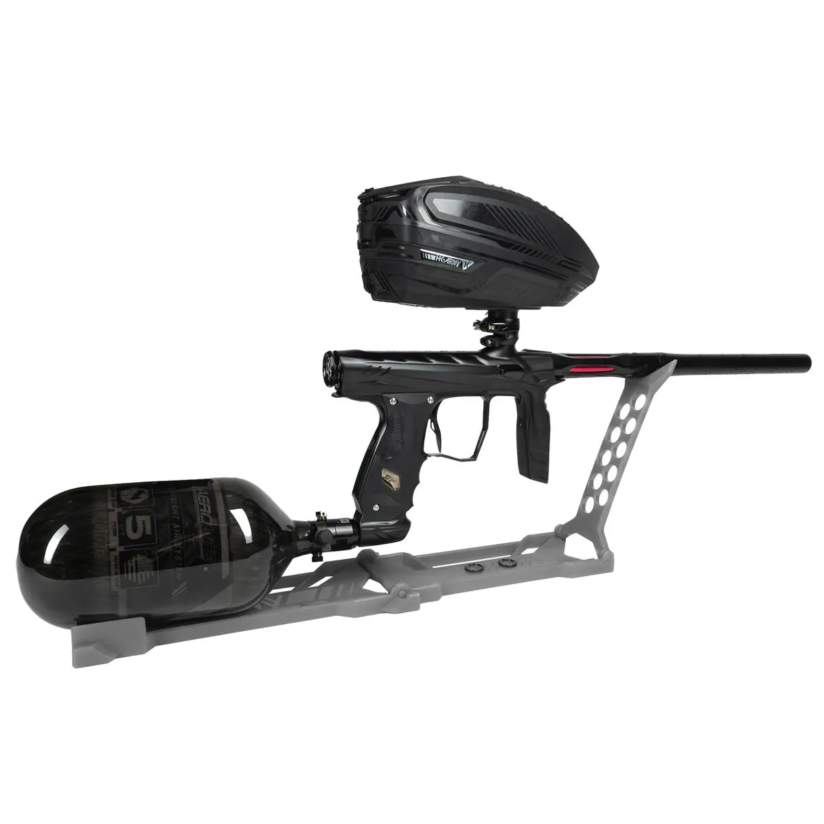HK Army Joint Folding Gun Stand - Silver