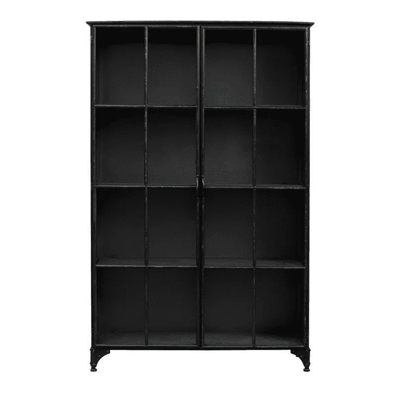 Iron Cabinet | Black 120x185cm