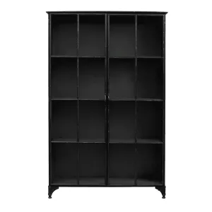 Iron Cabinet | Black 120x185cm