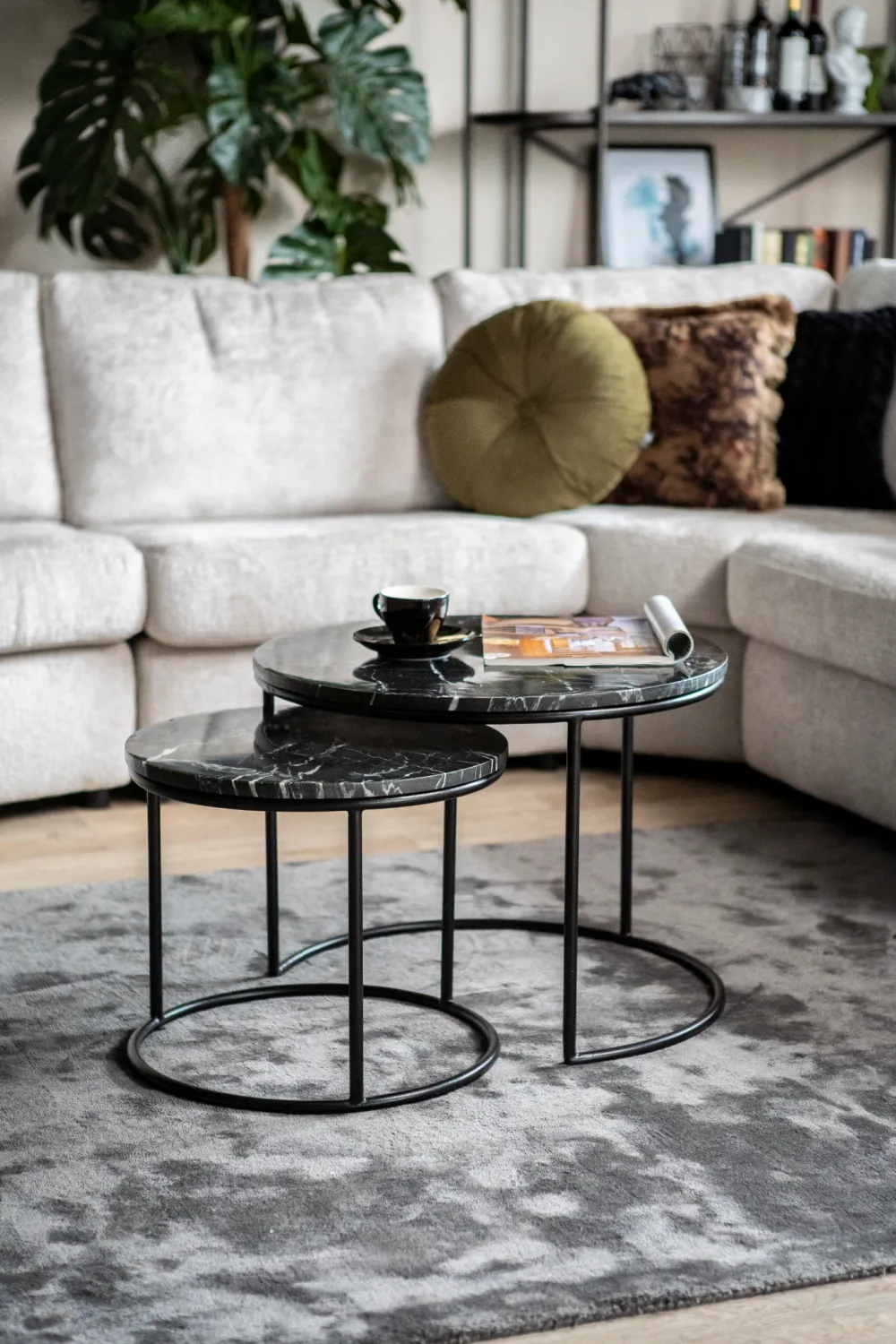 Marble Nesting Coffee Tables (2) | By-Boo Romeo