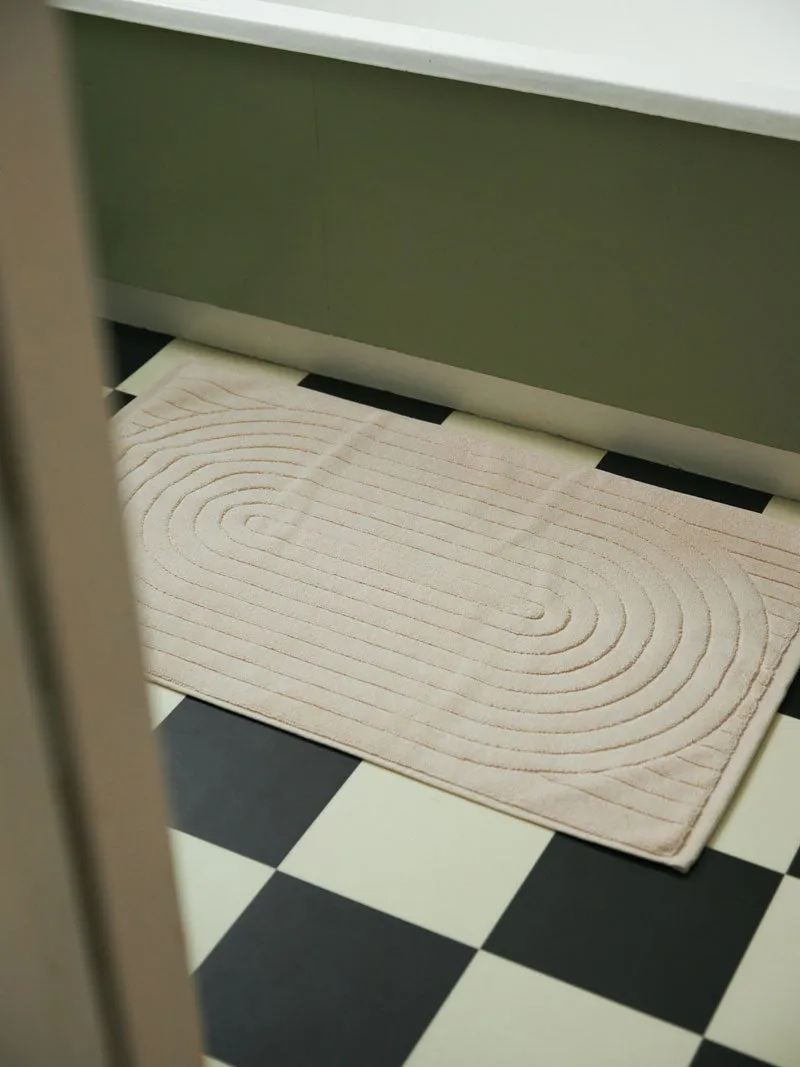 Martha Bath Mat - Clay