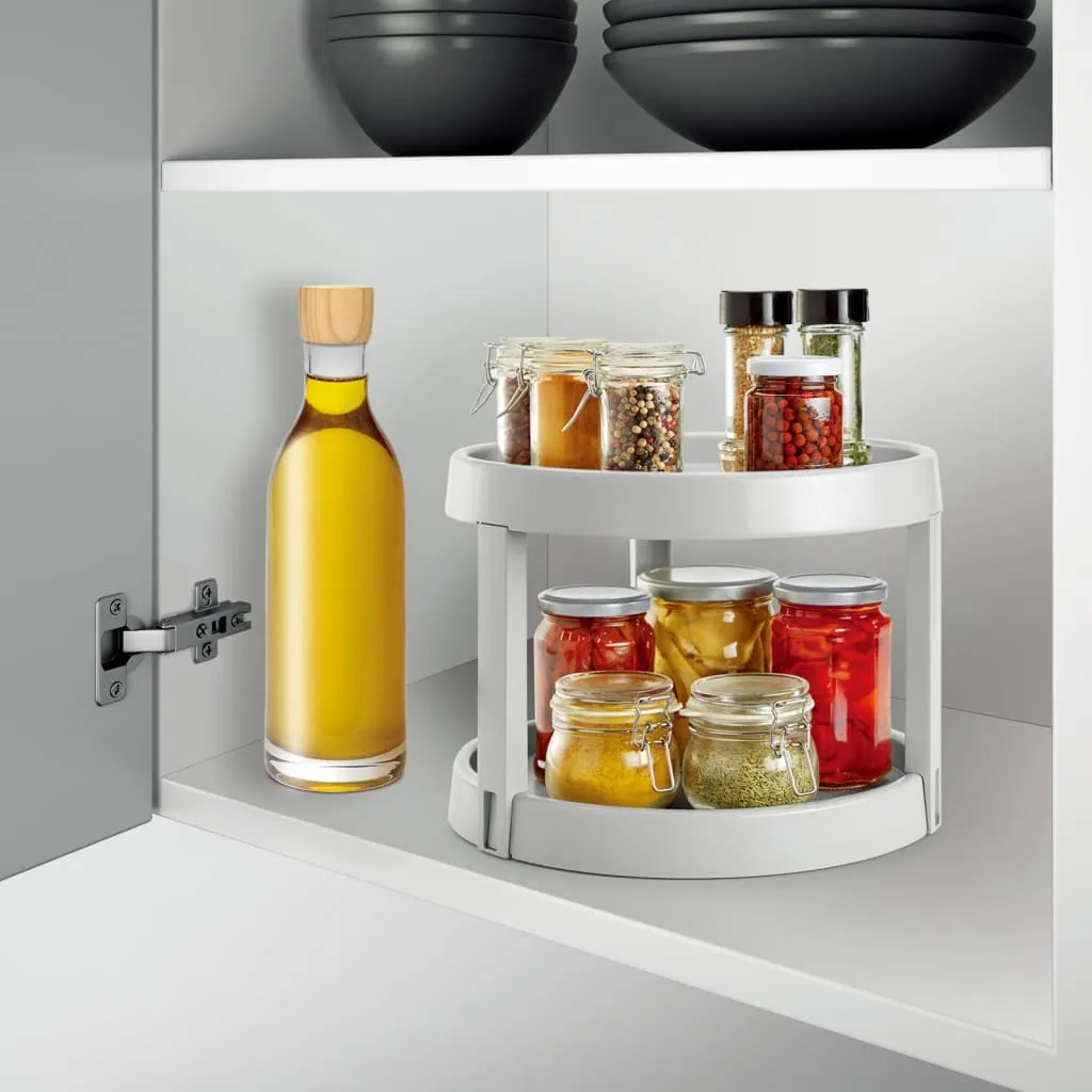 Metaltex Rotating Kitchen Storage Giro2 28 cm