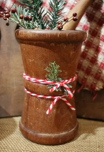 Mortar Pestle Hourglass Shape Neat