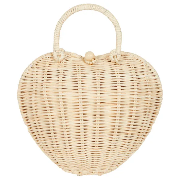 Olli Ella Luvya Rattan Bag - Straw