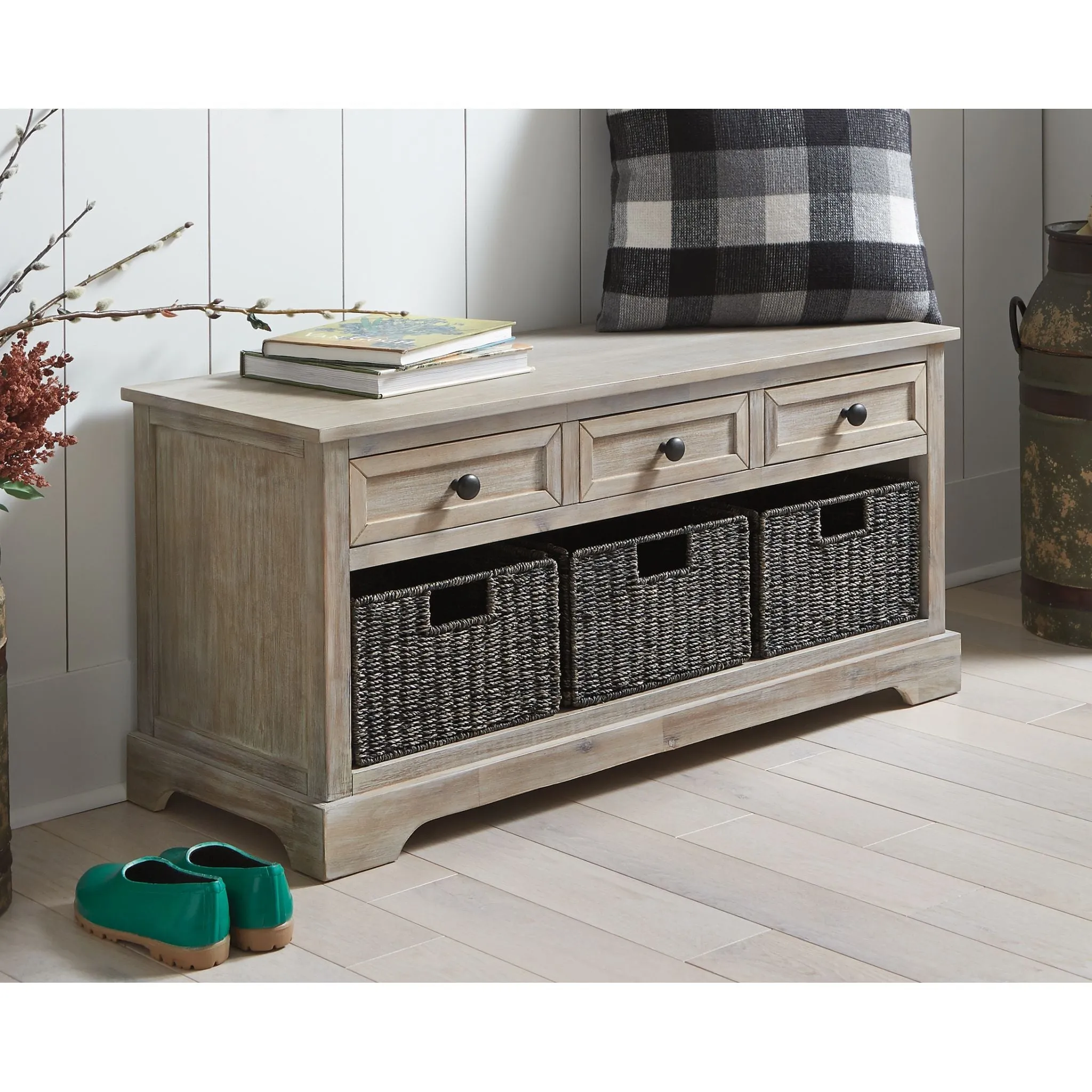 Oslember Storage Bench