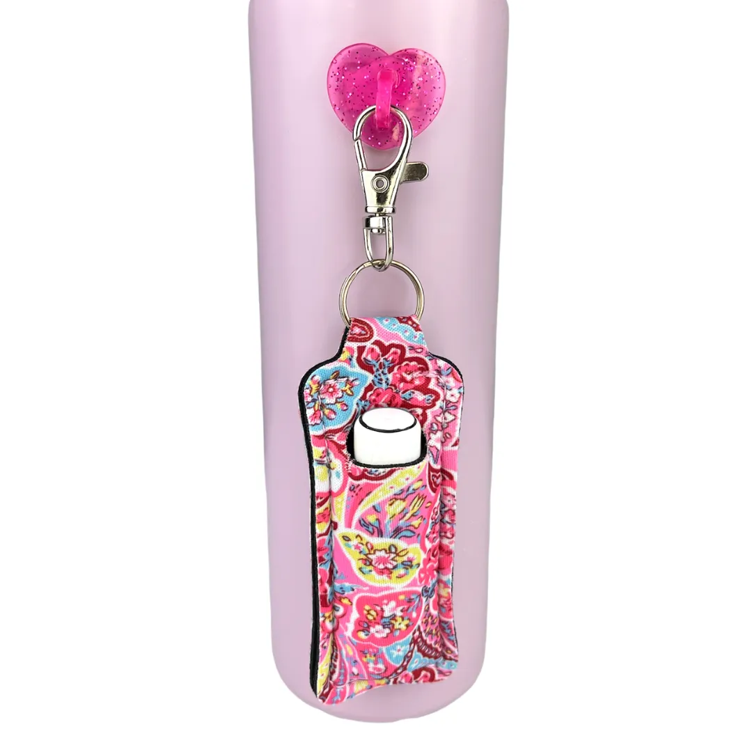 Paisley Chapstick Holder