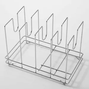 Pizza Screen Rack Chrome 14"L x 9"W