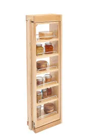 Rev-A-Shelf 6" Wide Wall Filler W/SC BB Slides 30" Height 432-WFBBSC30-6C