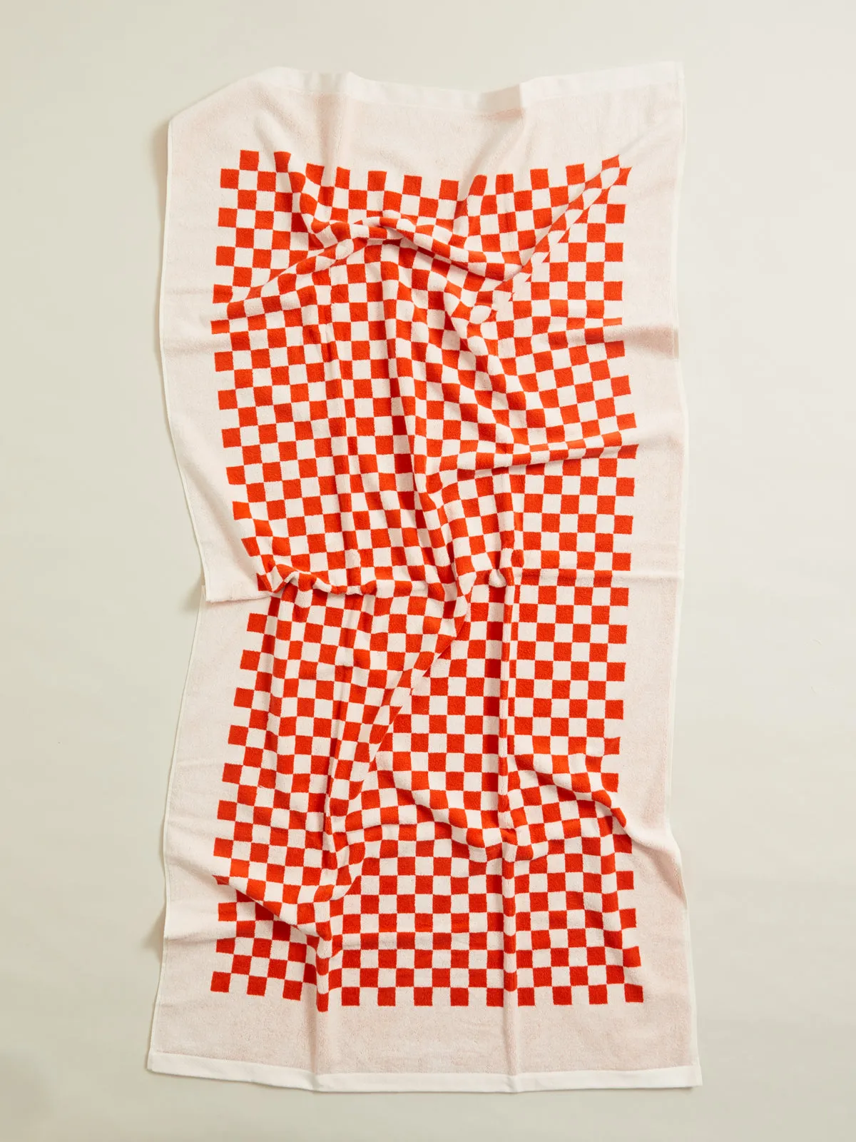 Roman Pool Towel - Paloma Sun / Ecru