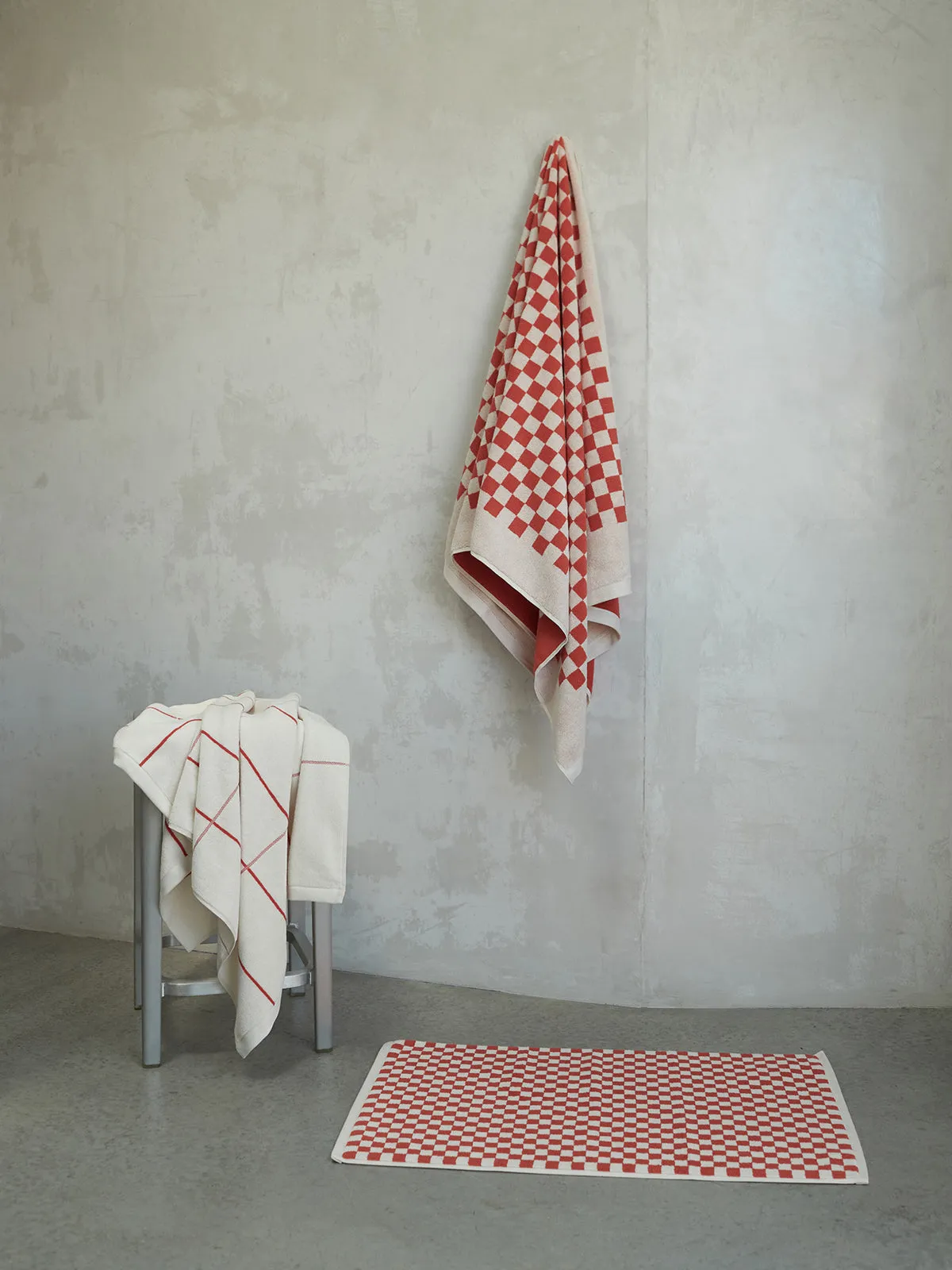 Roman Pool Towel - Paloma Sun / Ecru