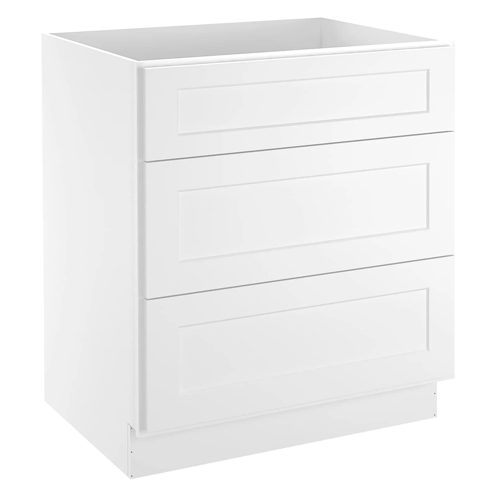 Single row 3-Drawer Kitchen Base Cabinets