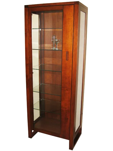Tangent Curio/Wine Cabinet