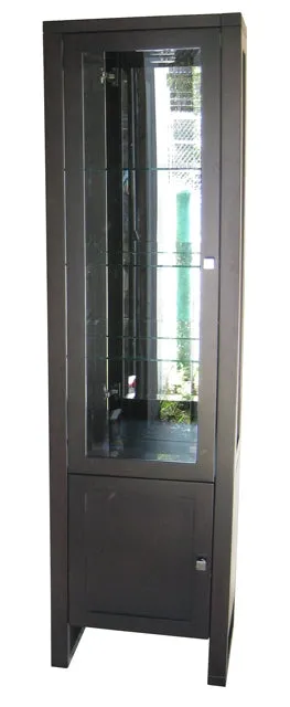 Tangent Curio/Wine Cabinet