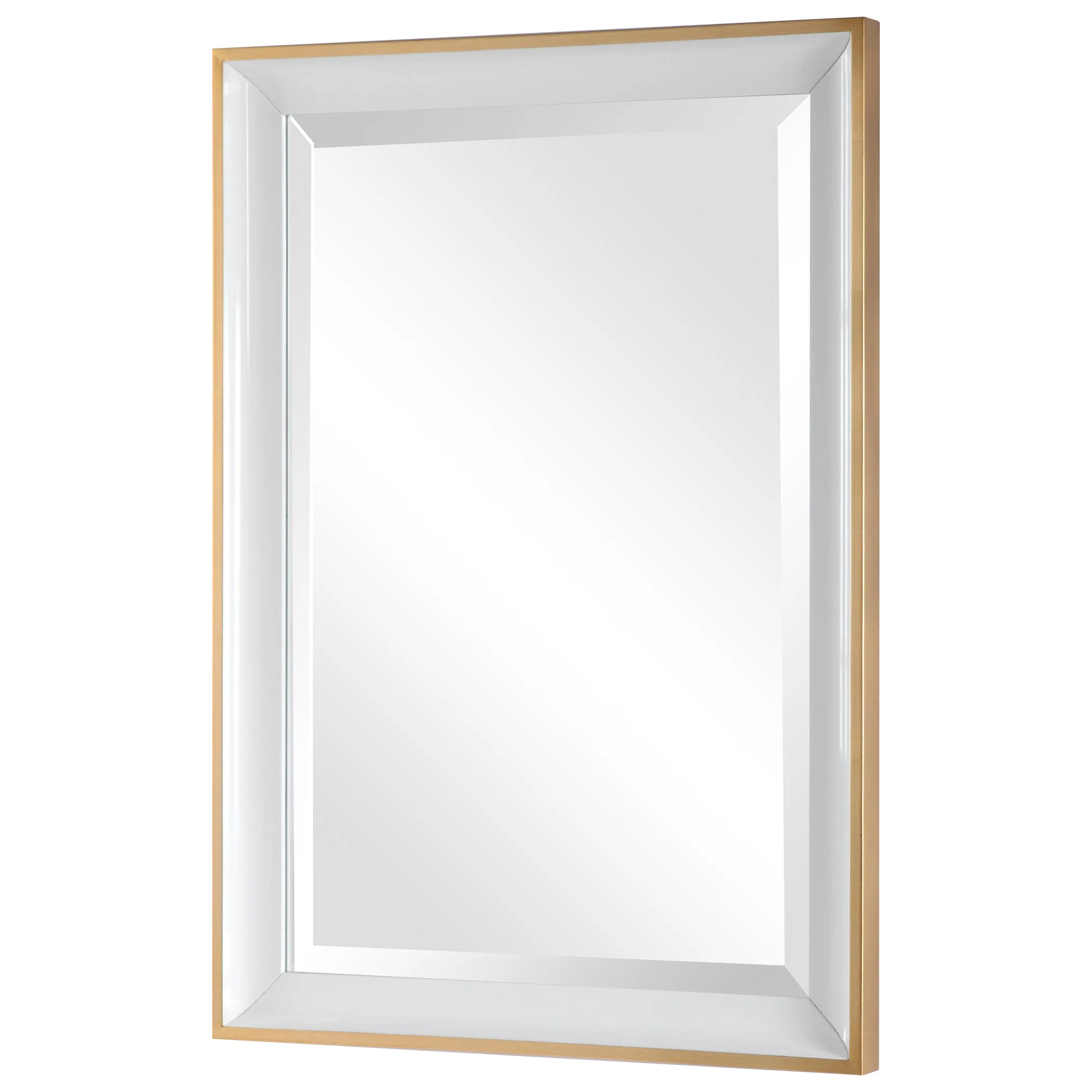 Uttermost Gema White Mirror