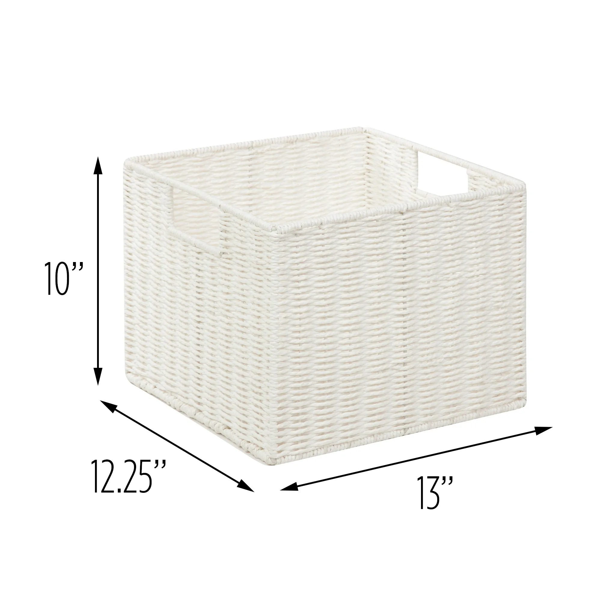 White Paper Rope Storage Crate