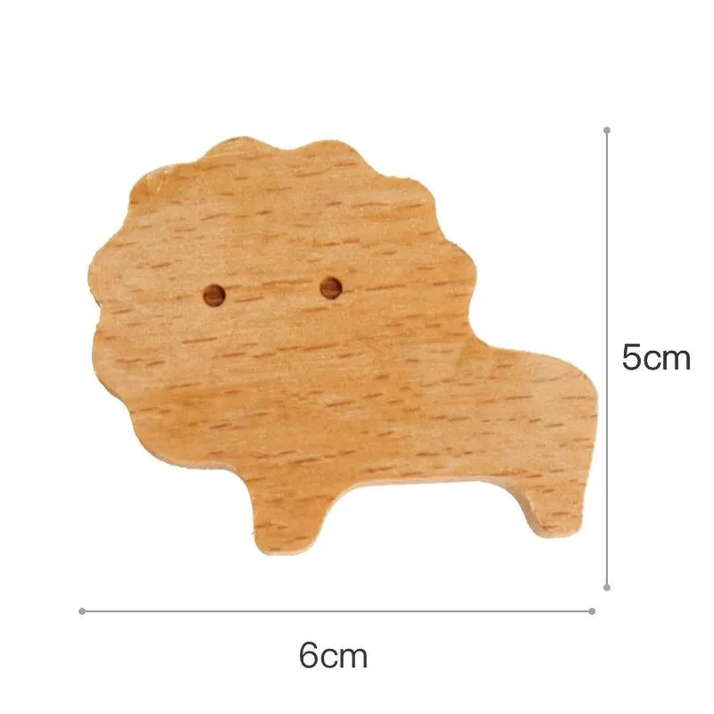 Wooden Happy-Room Hooks