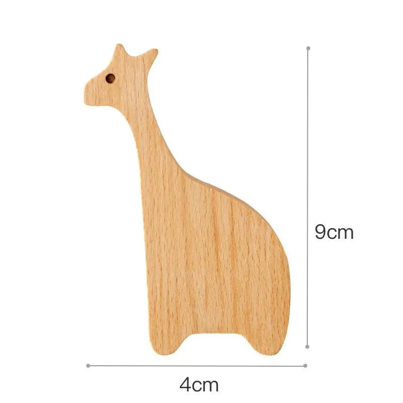 Wooden Happy-Room Hooks
